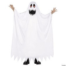 Fun World Kid's Med/Fade in/Out Ghost Childrens Costume, Medium, Multicolor
