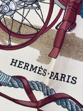 Vintage 1990 s Herm s "Mus e" Carre 90 Silk Scarf