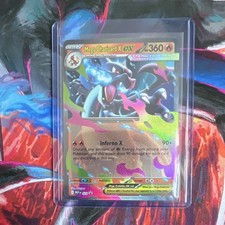 Pokémon Mega Charizard X EX Full Art Holo Flame 360 HP 90x 029 MEP