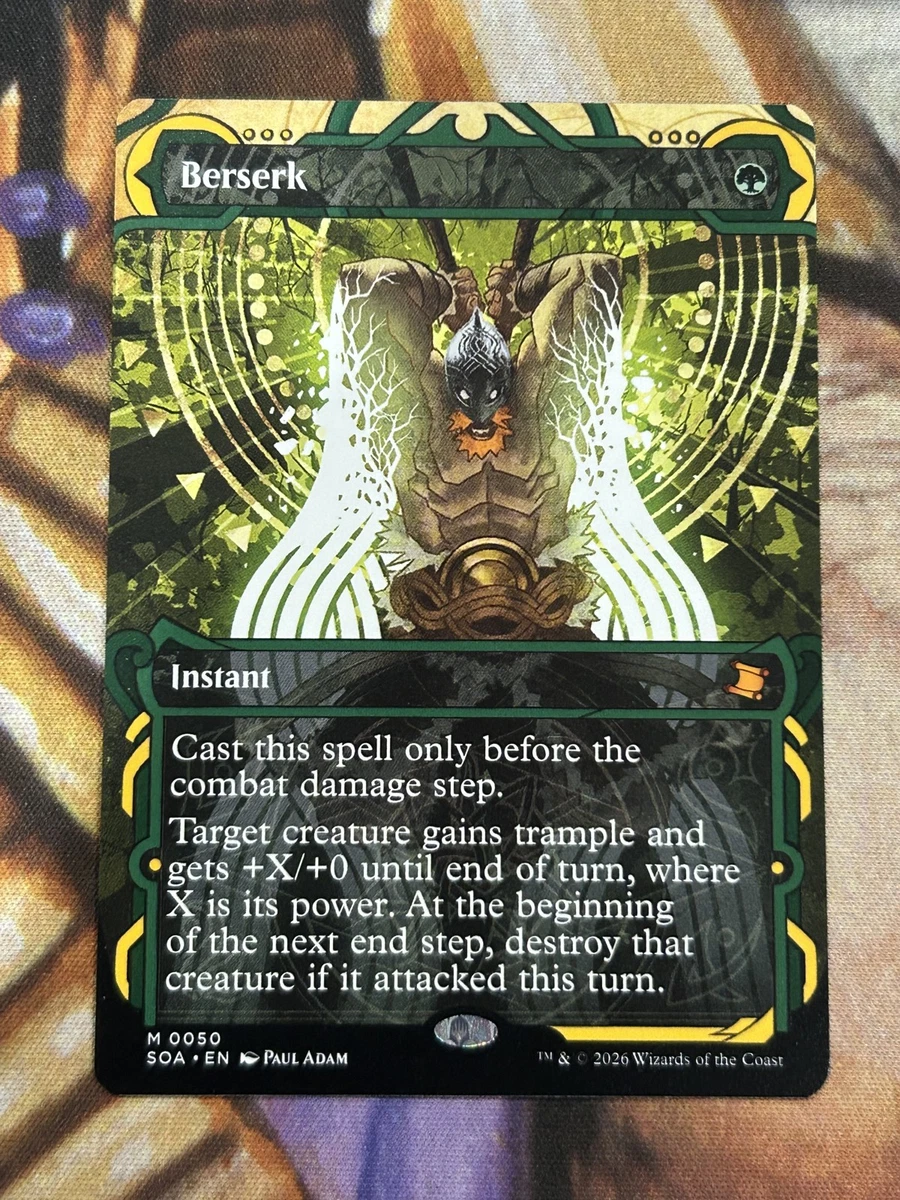 Magic: The Gathering Wizards of the Coast Berserk Individual