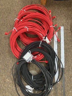 WAREHOUSE BOX - 12 ROPE BODIES, RED ROUGH, BLACK REALLY SOFT