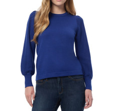 Jones New York Women's Solid-Color Mixed-Stitch Sweater MSRP 89