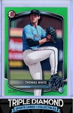 2025 Bowman Draft Thomas White Prospects Green #20/99 Marlins E266