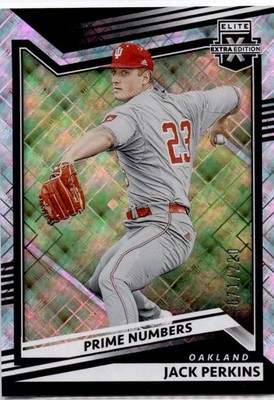 2022 Jack Perkins Panini Elite Extra Edition - Prime Numbers A 154 NM /220