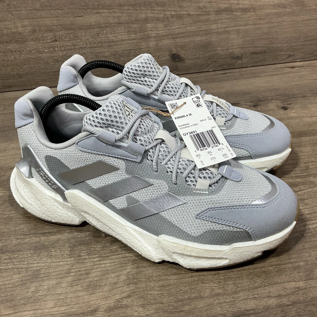 Adidas X9000L4 Halo Silver Grey for sale | eBay