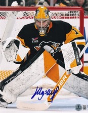 SERGEI MURASHOV signed (PITTSBURGH PENGUINS) 8X10 photo BECKETT BAS BW52120