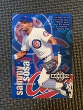 1996 Circa Sammy Sosa Access 16 Insert Chicago Cubs