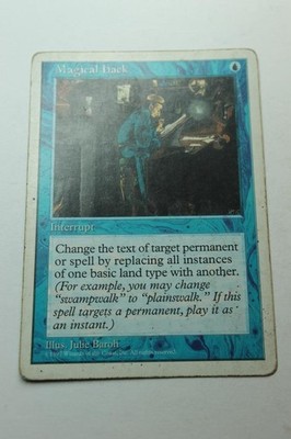 MTG Magical Hack x1- -Fifth Edition-Mod/Hvy Play
