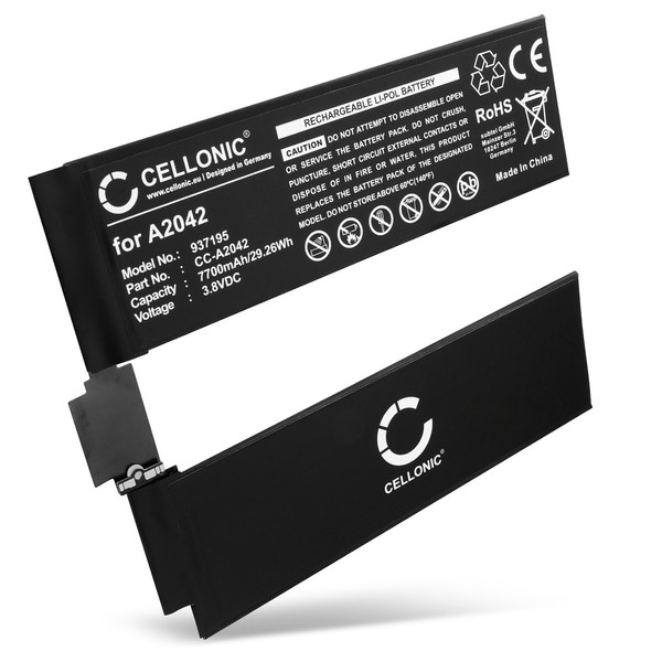 Ersatz Akku FüR Apple 020-02507 7700Mah-image