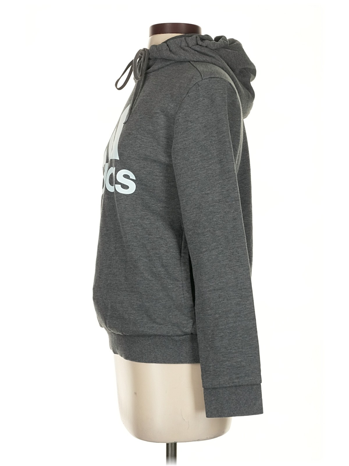 Adidas Women Gray Sweatshirt S thumbnail 4