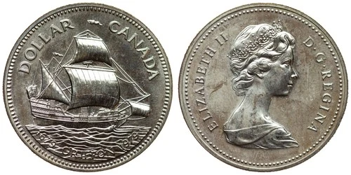 Canada - Dollar 1979 - Elizabeth II, Griffon, Silver