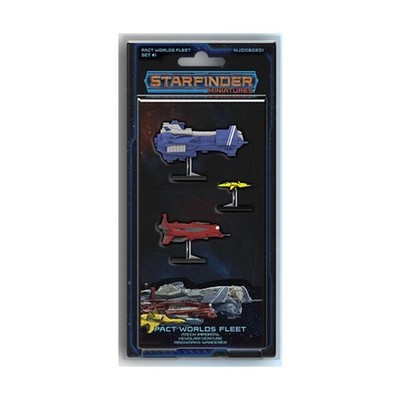 Ninja Division Fantasy Mini 28mm Pact Worlds Fleet Pack NM