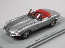 1/43 JAGUAR E TYPE S1 ROADSTER 1961 SPARK S2111 EXTREMELY RARE
