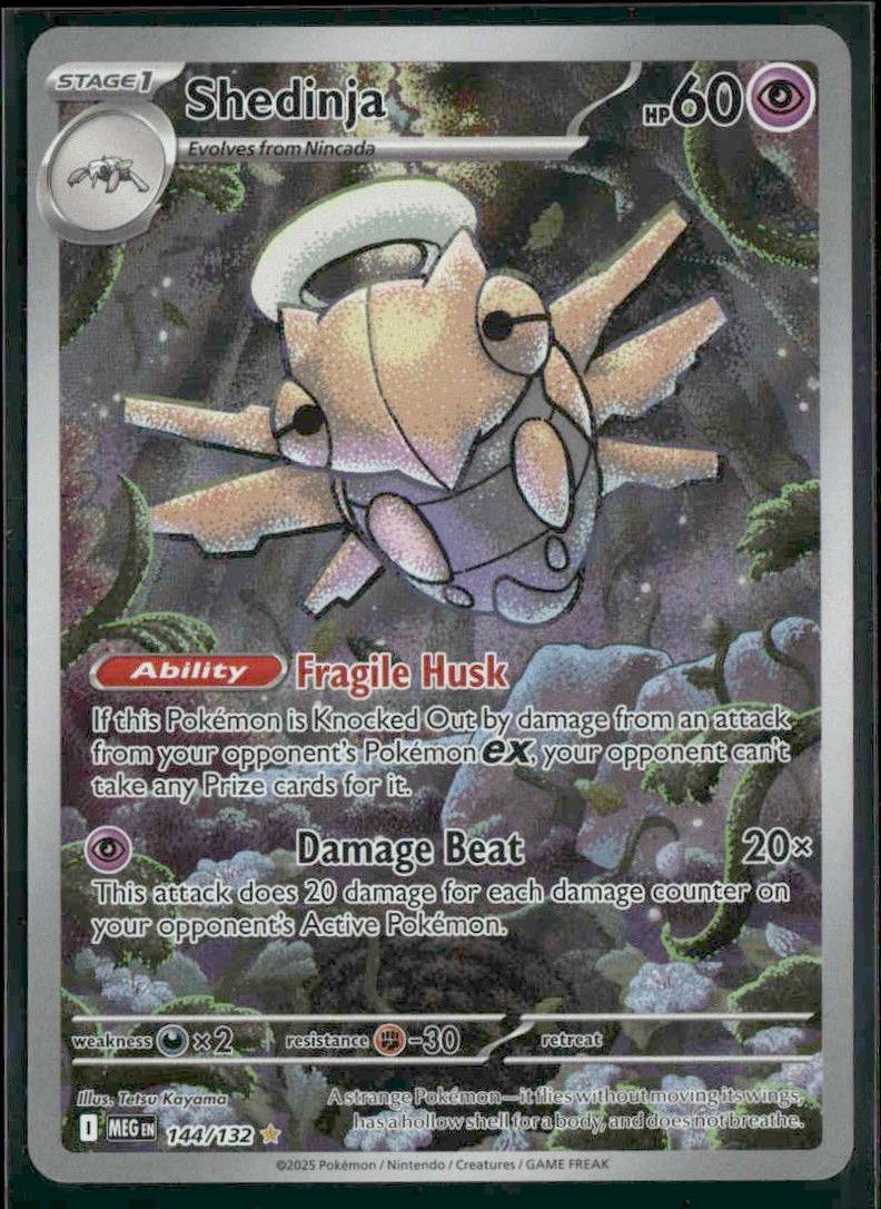 ME01: Mega Evolution #144/132 Shedinja Holo