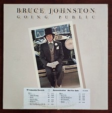 BRUCE JOHNSTON--Going Public-1977  Promo LP Rare!