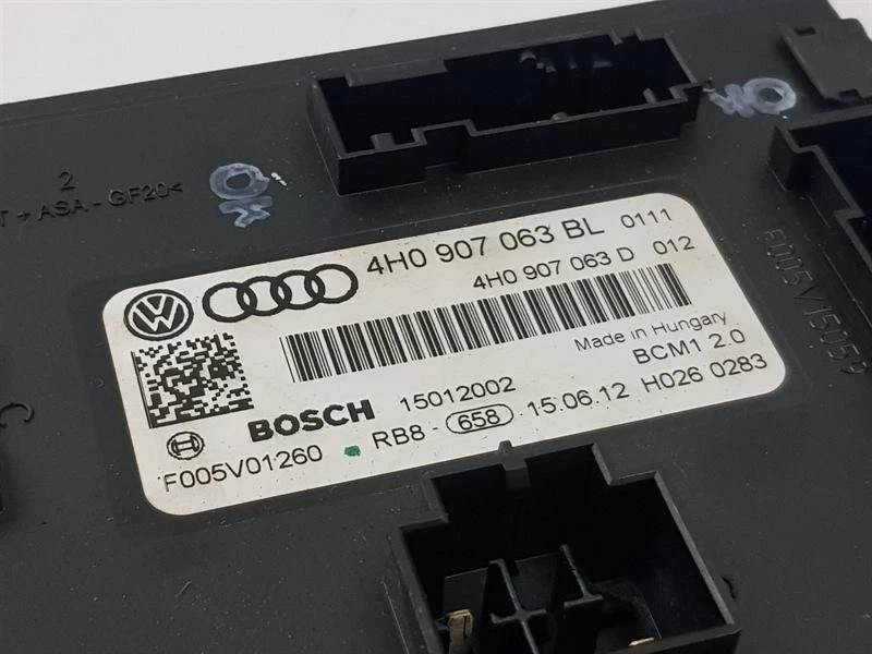 Volkswagen Touareg 2012 módulo de control de carrocería BCM ECU 3,0 diésel 4H0907063BL Foto 3 de 4
