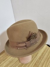 Bailey 1922 BREED Tino LiteFelt® Fedora Packable Waterproof Medium USA Made