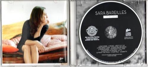 Little Voice by Sara Bareilles 2007 CD includes Love Song Bottle It Up Gravity - Picture 3 of 3