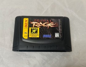 Primal Rage Sega Genesis 32X CIB Complete Manual & Box | Rare
