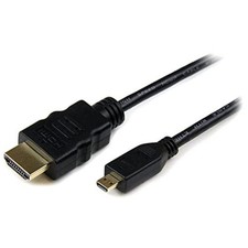 StarTech 3m Micro HDMI to HDMI Cable with 10 ft / 3m HDMI to Micro HDMI