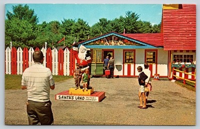 Postcard Santa's Land, Putney, Vermont Y3
