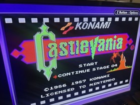 Authentic Complete In Box Castlevania Classic NES Series, Game Boy Advance