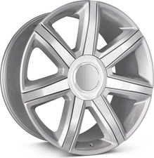 424x9.5 Escalade Platinum Style Wheels Hyper Silver Rims 6x5.5 Silverado Tahoe 424x9.5 Escalade Platinum Style Wheels Hyper Silver Rims 6x5.5 Silverado Tahoe