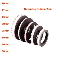 10mm 12mm - 50mm Width Flexible Self Adhesive Magnetic Tape Sticky Magnet Strips