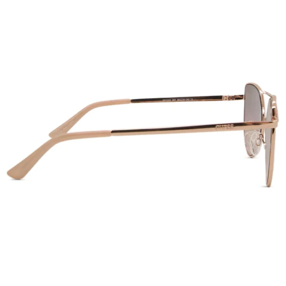 Guess Sunglasses GF0332 28T 56 Women’s Rose Gold Butterfly Mirrored UV Protectio - Image 3 of 4