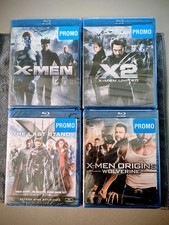 X-MEN, X2 X-MEN UNITED, X MEN THE LAST STAND, ORIGINS WOLVERINE PROMO BLU-RAY 
