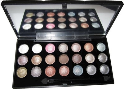 Botanical Beauty 21 Color Eyeshadow Palette Matte Satin Shimmer Long Lasting