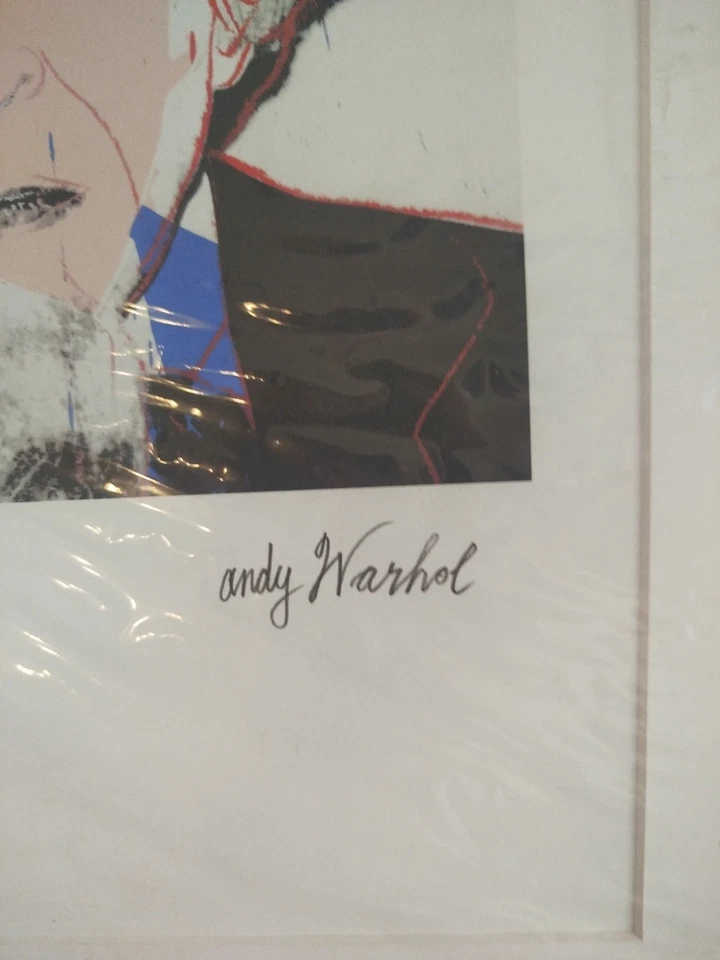 Uncle Sam Andy Warhol Original Print Aus Studio 54 Nummeriert 1071/5000 40x50 CM - Bild 3 von 4