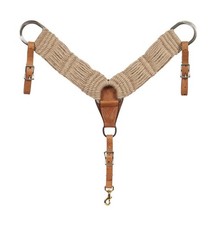 MUSTANG Company Mohair Breast Collar Tan Horse