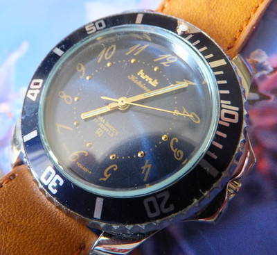 Exklusive HMT ''Kohinoor'' 40mm Diver Style Handaufzug Uhr - Royalblau