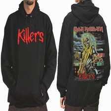 Iron Maiden Killers Black Hoodies Men Sizes .