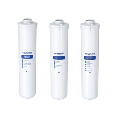 Crystal H Wasserfilter Set K3 KH K7 Wasserenthärter mit Mikrofiltration 0,8µ