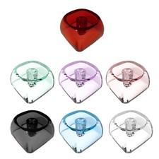 1U Transparents Mechanical Keyboards Key Blank Backlits Key Caps for Switches