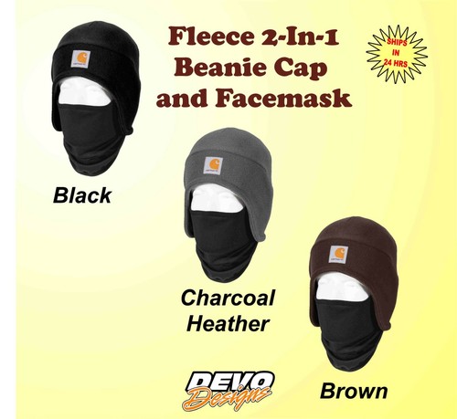 Carhartt Fleece Hat Beanie Facemask 2 
