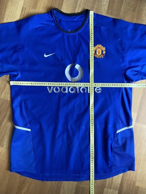 MANCHESTER UNITED 2002 2003 THIRD FOOTBALL SHIRT SOCCER JERSEY