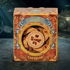 Cluebox - Captain Nemo's Nautilus - Level 9 - iDventure - Escape Room in a Box