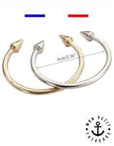 Détails Sur Bracelet Bijou Jonc Femme Love Or Argent Rose Tendance Vis Clou Bohême Punk