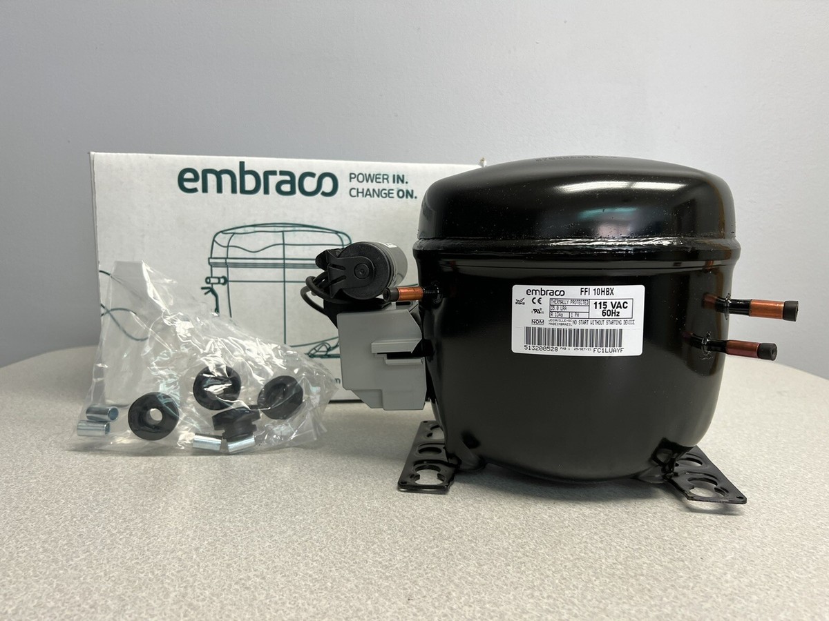 NEW EMBRACO FFI10HBX 1/3 hp Compressor - 115V R134A AEA4440YXA