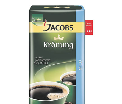 Jacobs Kronung mild Coffee German Coffee Vacuum Pack 500 g New 