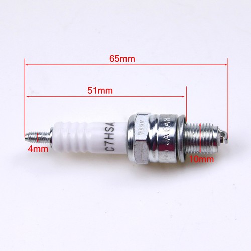5 x JAPAN C7HSA Spark Plug 49cc-150cc Gy6 CHINESE SCOOTER PIT BIKE ATV Quad - Picture 2 of 3