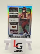 2023 Panini Contenders - Sam Howell #100 Conference Ticket /99