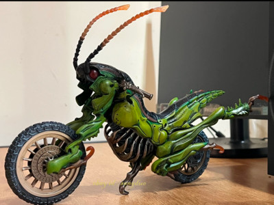 sic spc smd Kamen Rider black rx Locust motorcycle Solider Mount