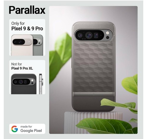 Caseology Parallax for Google Pixel 9 Pro / Pixel 9 - Ash Gray/ New - Zdjęcie 3 z 7