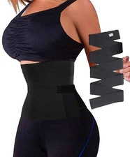 Elastic Waist Trainer Belt Snatch Me Up Bandage Wrap Tummy Slimming Body Shaper