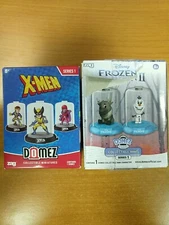 2 Pk Marvel X-Men &Frozen Domez Collectible Mini Figure Blind Box Series 1 E13C