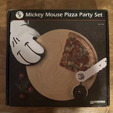 VINTAGE MICKEY MOUSE PIZZA PARTY SET VITANTONIO NO. 960 NIB